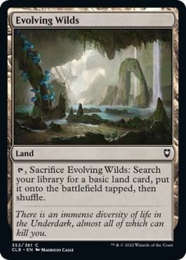 Evolving Wilds, Commander Legends: Battle for Baldur's Gate 352