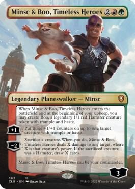 Minsc & Boo, Timeless Heroes (Borderless), Commander Legends: Battle for Baldur's Gate 363
