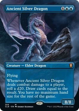 Ancient Silver Dragon (Borderless), Commander Legends: Battle for Baldur's Gate 366