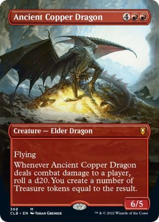 Ancient Copper Dragon (Borderless), Commander Legends: Battle for Baldur's Gate 368