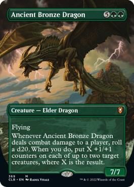 Ancient Bronze Dragon (Borderless), Commander Legends: Battle for Baldur's Gate 369