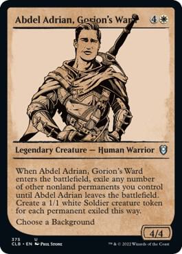 Abdel Adrian, Gorion's Ward (Showcase), Commander Legends: Battle for Baldur's Gate 375