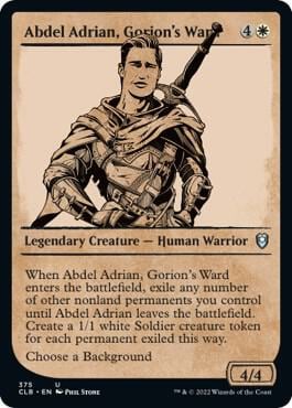 Abdel Adrian, Gorion's Ward (Showcase), Commander Legends: Battle for Baldur's Gate 375