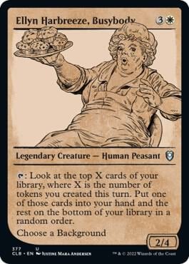 Ellyn Harbreeze, Busybody (Showcase), Commander Legends: Battle for Baldur's Gate 377