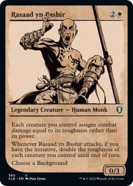 Rasaad yn Bashir (Showcase), Commander Legends: Battle for Baldur's Gate 380