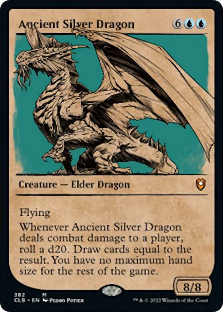 Ancient Silver Dragon (Showcase), Commander Legends: Battle for Baldur's Gate 382