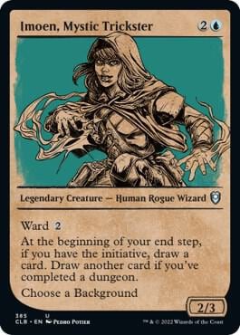 Imoen, Mystic Trickster (Showcase), Commander Legends: Battle for Baldur's Gate 385