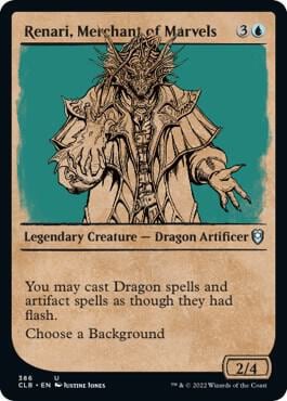 Renari, Merchant of Marvels (Showcase), Commander Legends: Battle for Baldur's Gate 386