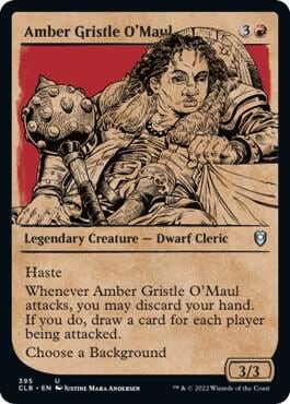 Amber Gristle O'Maul (Showcase), Commander Legends: Battle for Baldur's Gate 395