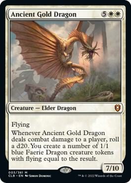 Ancient Gold Dragon, Commander Legends: Battle for Baldur's Gate 3