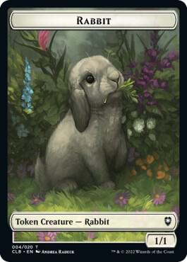 Rabbit Token, Commander Legends: Battle for Baldur's Gate 4