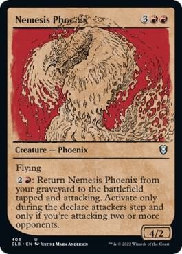 Nemesis Phoenix (Showcase), Commander Legends: Battle for Baldur's Gate 403