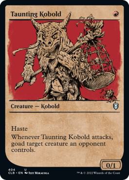 Taunting Kobold (Showcase), Commander Legends: Battle for Baldur's Gate 404