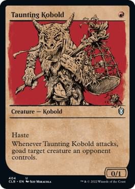 Taunting Kobold (Showcase), Commander Legends: Battle for Baldur's Gate 404