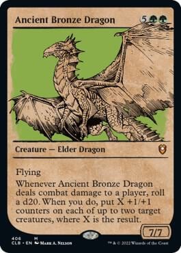 Ancient Bronze Dragon (Showcase), Commander Legends: Battle for Baldur's Gate 406