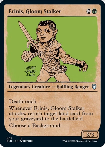 Erinis, Gloom Stalker (Showcase), Commander Legends: Battle for Baldur's Gate 407