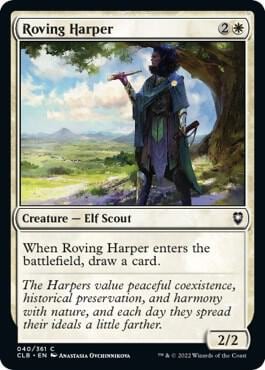 Roving Harper, Commander Legends: Battle for Baldur's Gate 40