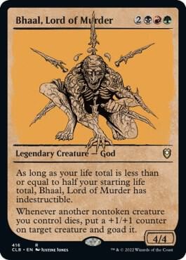 Bhaal, Lord of Murder (Showcase), Commander Legends: Battle for Baldur's Gate 416