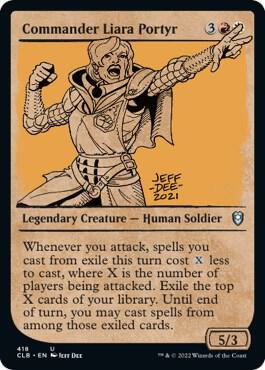 Commander Liara Portyr (Showcase), Commander Legends: Battle for Baldur's Gate 418