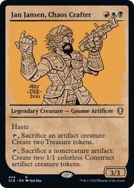 Jan Jansen, Chaos Crafter (Showcase), Commander Legends: Battle for Baldur's Gate 424