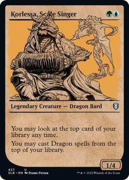 Korlessa, Scale Singer (Showcase), Commander Legends: Battle for Baldur's Gate 427