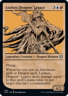Lozhan, Dragons' Legacy (Showcase), Commander Legends: Battle for Baldur's Gate 428