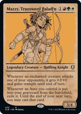 Mazzy, Truesword Paladin (Showcase), Commander Legends: Battle for Baldur's Gate 430