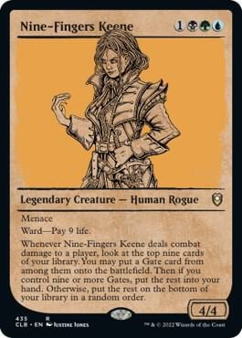 Nine-Fingers Keene (Showcase), Commander Legends: Battle for Baldur's Gate 435