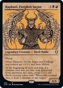 Raphael, Fiendish Savior (Showcase), Commander Legends: Battle for Baldur's Gate 438