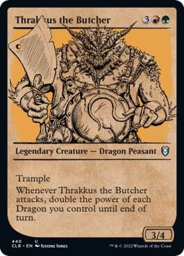 Thrakkus the Butcher (Showcase), Commander Legends: Battle for Baldur's Gate 440
