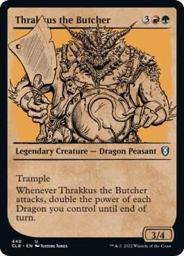 Thrakkus the Butcher (Showcase), Commander Legends: Battle for Baldur's Gate 440
