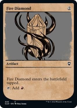 Fire Diamond (Showcase), Commander Legends: Battle for Baldur's Gate 445