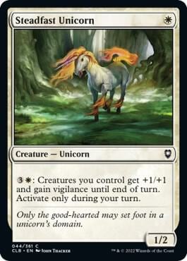 Steadfast Unicorn, Commander Legends: Battle for Baldur's Gate 44