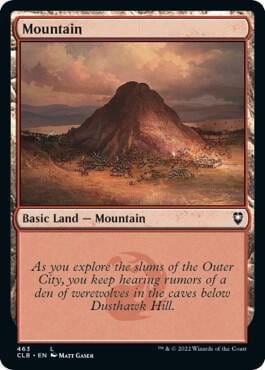 Mountain (463), Commander Legends: Battle for Baldur's Gate 463