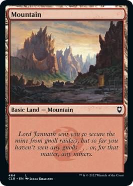 Mountain (464), Commander Legends: Battle for Baldur's Gate 464
