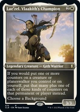 Lae'zel, Vlaakith's Champion (Foil Etched), Commander Legends: Battle for Baldur's Gate 476