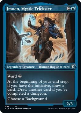 Imoen, Mystic Trickster (Foil Etched), Commander Legends: Battle for Baldur's Gate 486