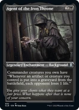 Agent of the Iron Throne (Foil Etched), Commander Legends: Battle for Baldur's Gate 492