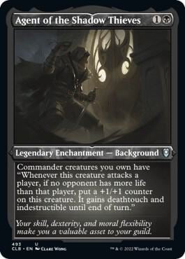 Agent of the Shadow Thieves (Foil Etched), Commander Legends: Battle for Baldur's Gate 493