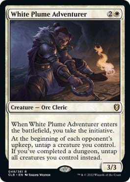 White Plume Adventurer, Commander Legends: Battle for Baldur's Gate 49