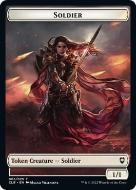 Soldier Token, Commander Legends: Battle for Baldur's Gate 5