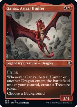 Ganax, Astral Hunter (Foil Etched), Commander Legends: Battle for Baldur's Gate 504