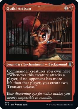 Guild Artisan (Foil Etched), Commander Legends: Battle for Baldur's Gate 505