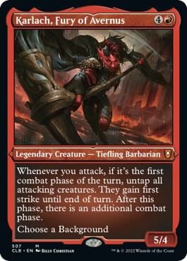 Karlach, Fury of Avernus (Foil Etched), Commander Legends: Battle for Baldur's Gate 507