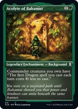 Acolyte of Bahamut (Foil Etched), Commander Legends: Battle for Baldur's Gate 513