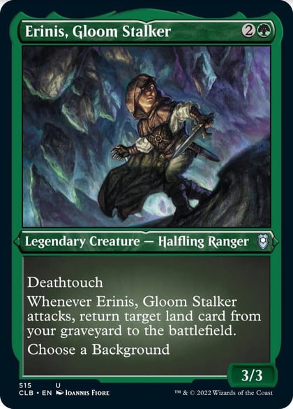 Erinis, Gloom Stalker (Foil Etched), Commander Legends: Battle for Baldur's Gate 515