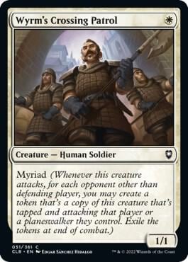 Wyrm's Crossing Patrol, Commander Legends: Battle for Baldur's Gate 51