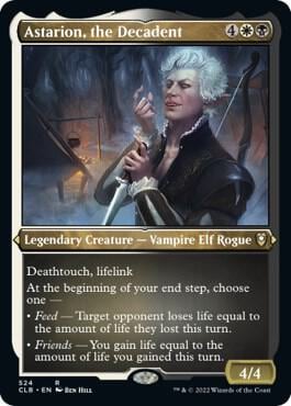 Astarion, the Decadent (Foil Etched), Commander Legends: Battle for Baldur's Gate 524