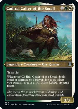 Cadira, Caller of the Small (Foil Etched), Commander Legends: Battle for Baldur's Gate 528
