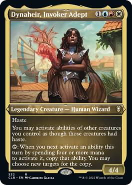 Dynaheir, Invoker Adept (Foil Etched), Commander Legends: Battle for Baldur's Gate 532